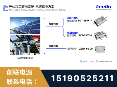 黑河-光伏跟踪转向系统-电源解决方案
